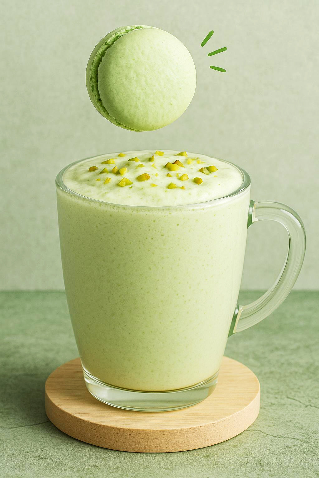 Kyalin Macaron Pistache Shake ( 5 porties)