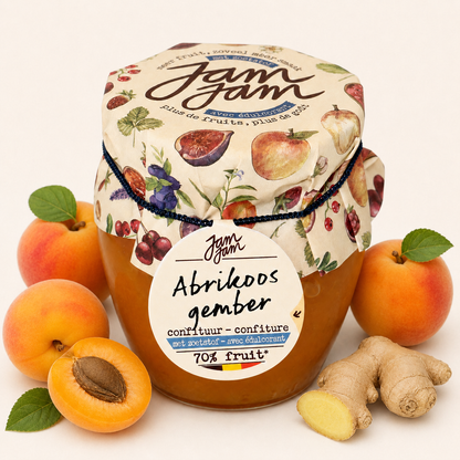 Jam Jam Ambachtelijke Confituur met Zoetstof – (212 ml)
