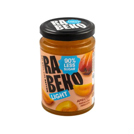 Rabeko Light Jam Abrikoos – Extra Light Confituur (230 g)